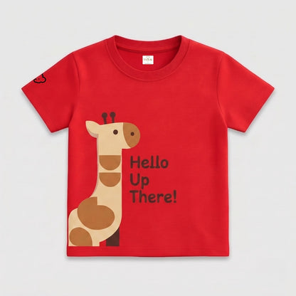 Giraffe Half T shirt for Kids
