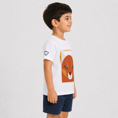 African Cat T Shirt for Kids
