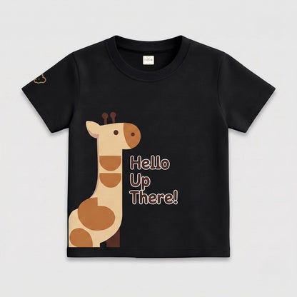 Giraffe Half T shirt for Kids