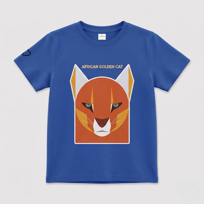 African Cat T Shirt for Kids