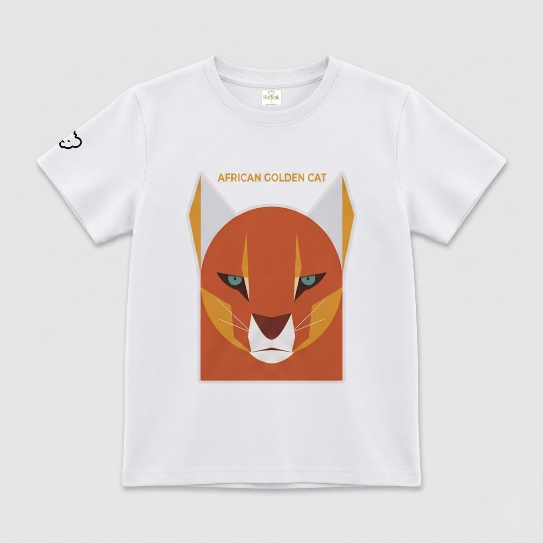African Cat T Shirt for Kids