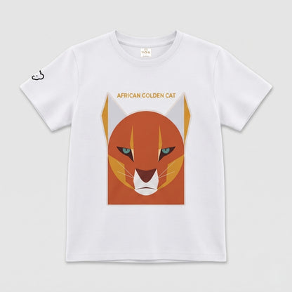 African Cat T Shirt for Kids
