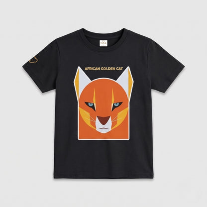 African Cat T Shirt for Kids
