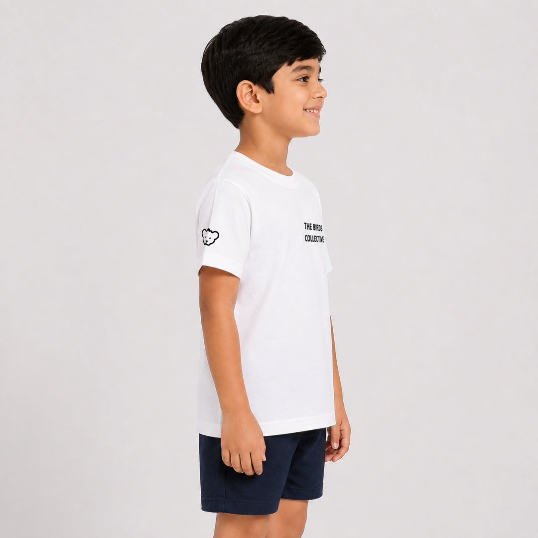 The Bird Back Print T shirt for Kids