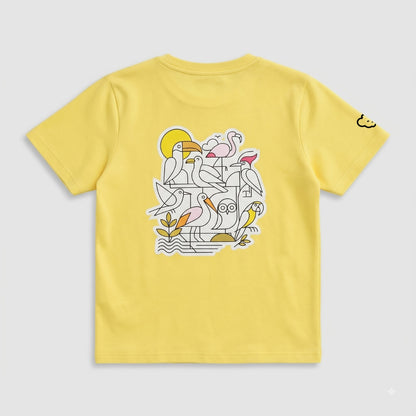 The Bird Back Print T shirt for Kids