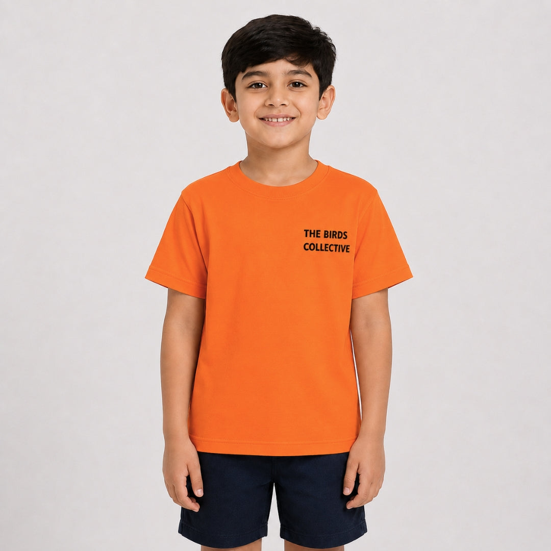 The Bird Back Print T shirt for Kids