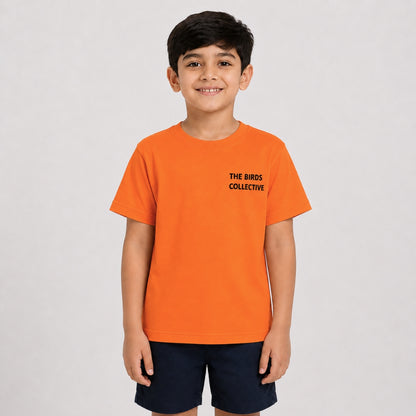 The Bird Back Print T shirt for Kids