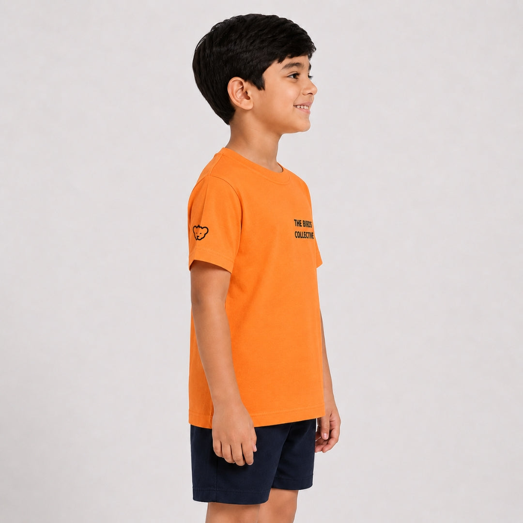 The Bird Back Print T shirt for Kids