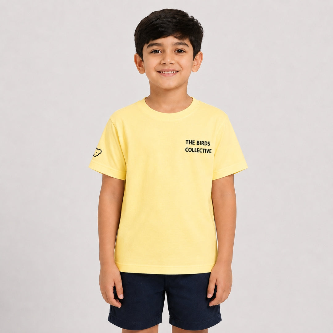 The Bird Back Print T shirt for Kids
