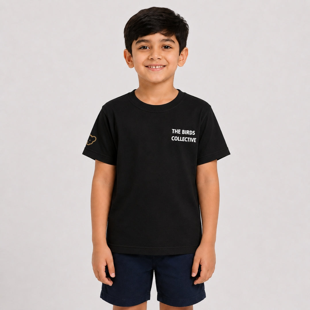 The Bird Back Print T shirt for Kids