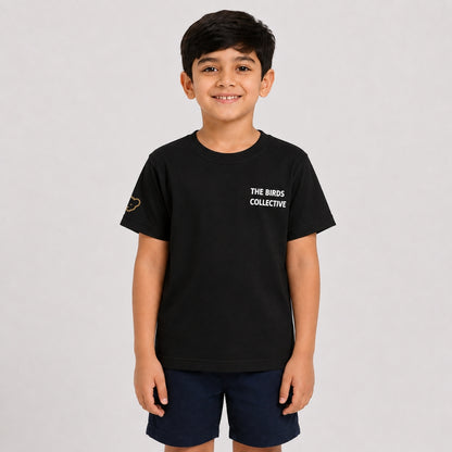 The Bird Back Print T shirt for Kids
