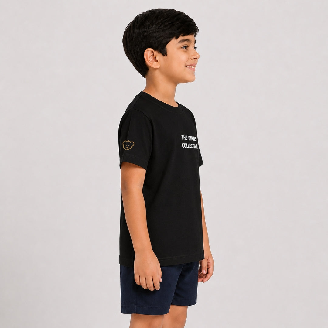 The Bird Back Print T shirt for Kids