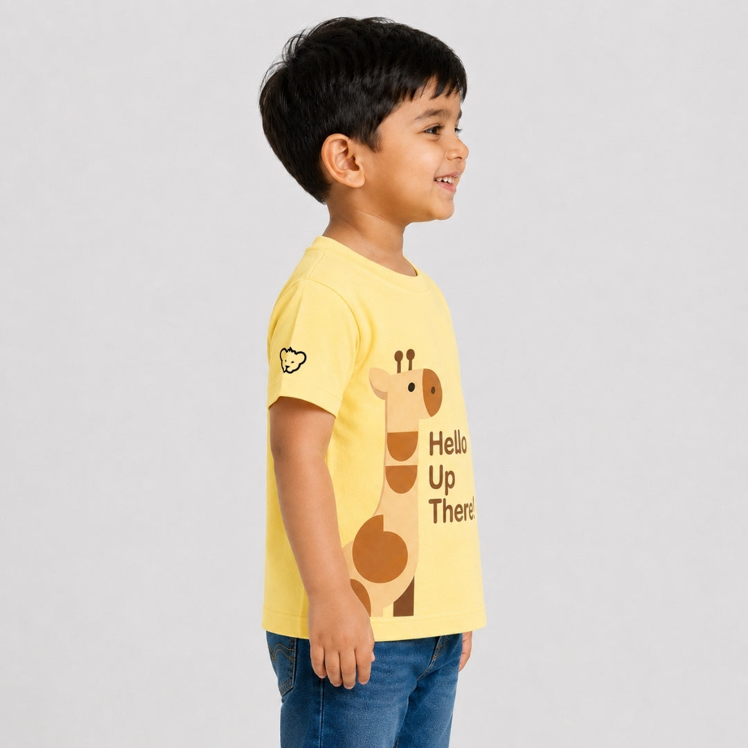 Giraffe Half T shirt for Kids