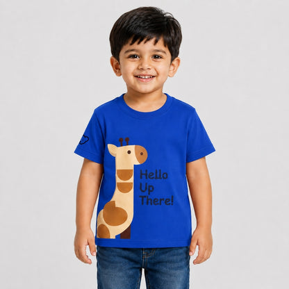 Giraffe Half T shirt for Kids