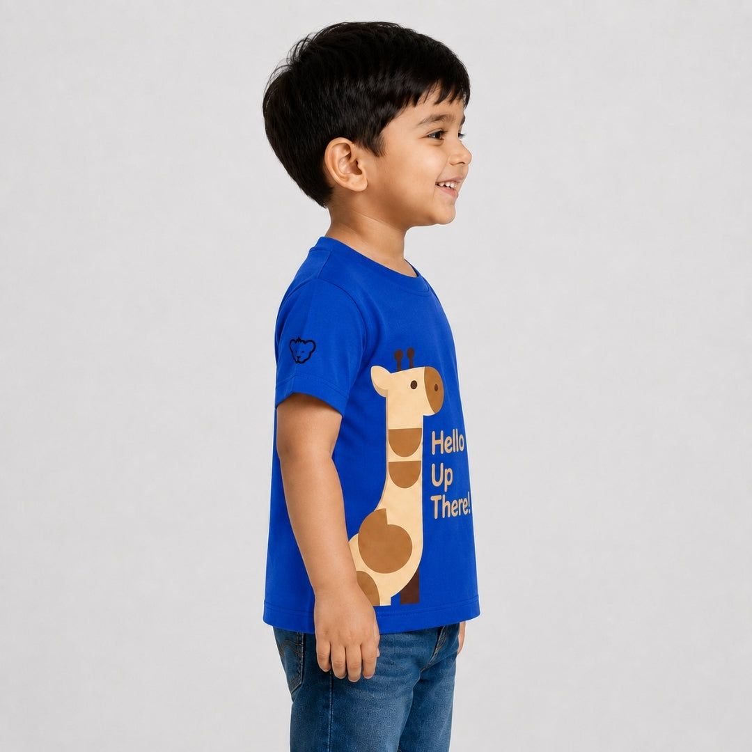 Giraffe Half T shirt for Kids