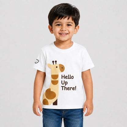 Giraffe Half T shirt for Kids