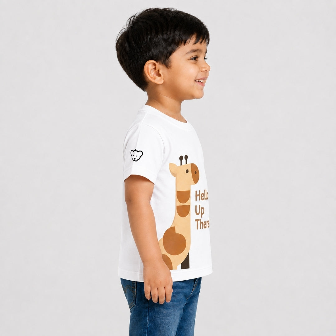 Giraffe Half T shirt for Kids