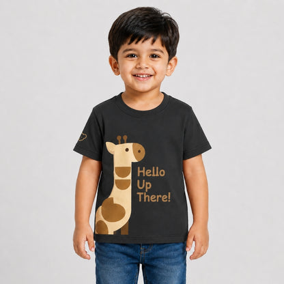 Giraffe Half T shirt for Kids