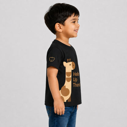 Giraffe Half T shirt for Kids