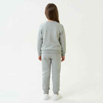 Bunny Graphic Kids Winter Cotton Fleece Co-ord Set