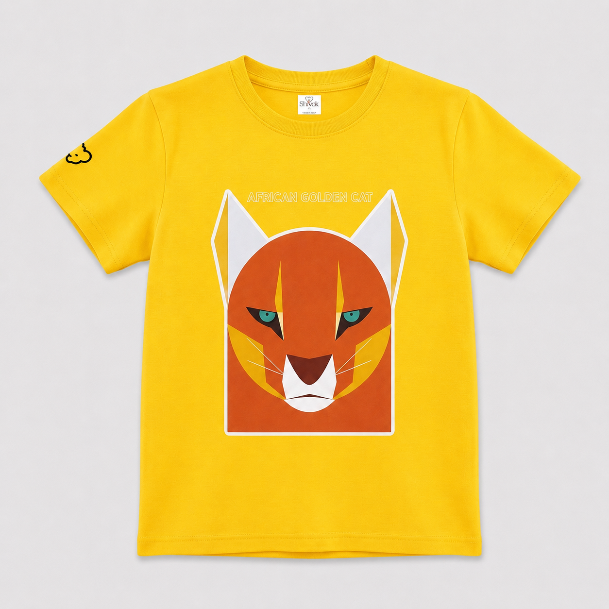 African Cat T Shirt for Kids