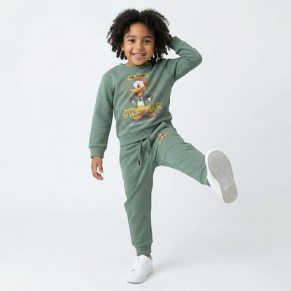 Premium Winter Fleece Kids Set – Duck Edition