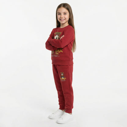 Premium Winter Fleece Kids Set – Duck Edition
