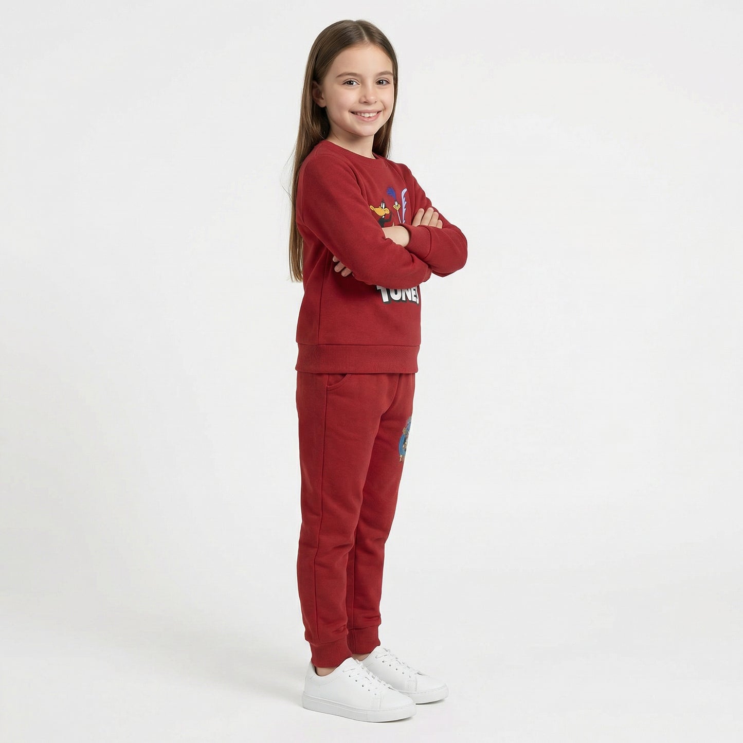Looney Tunes Kids Winter Cotton Fleece Co-ord Set