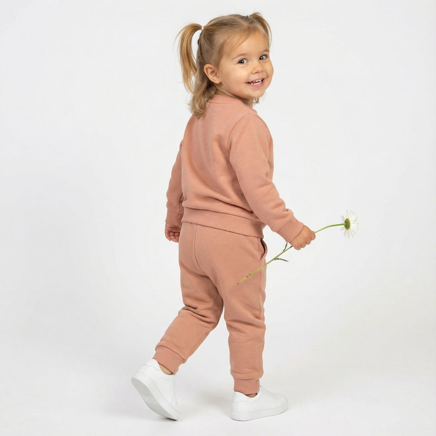 Green Tom & Jerry Kids Winter Cotton Fleece Co-ord Set